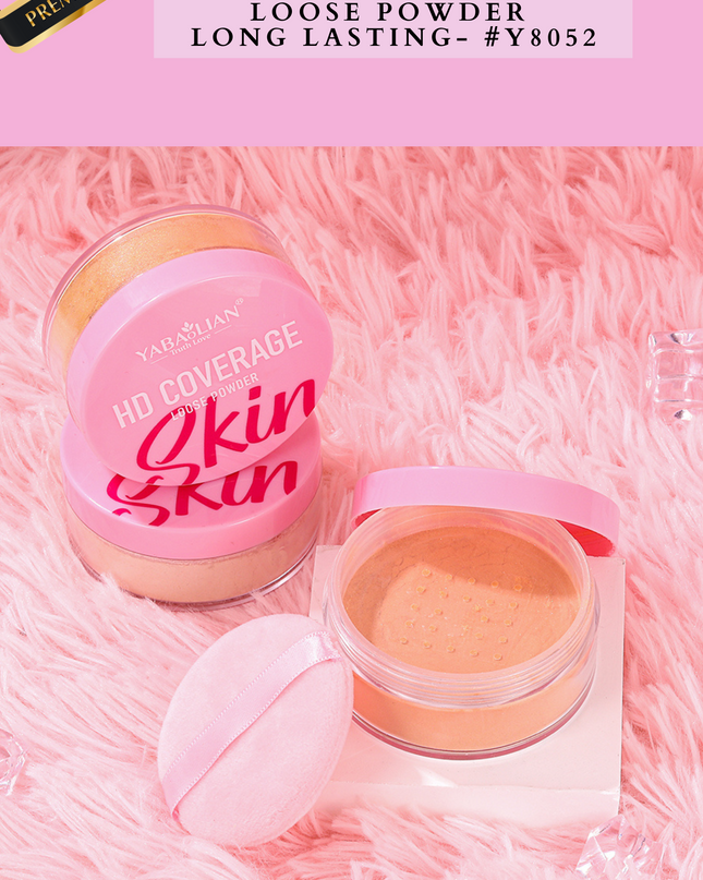 HD COVERAGE - 24 HOURS LOOSE POWDER LONG LASTING- #Y8052 ( 24 pcs box)