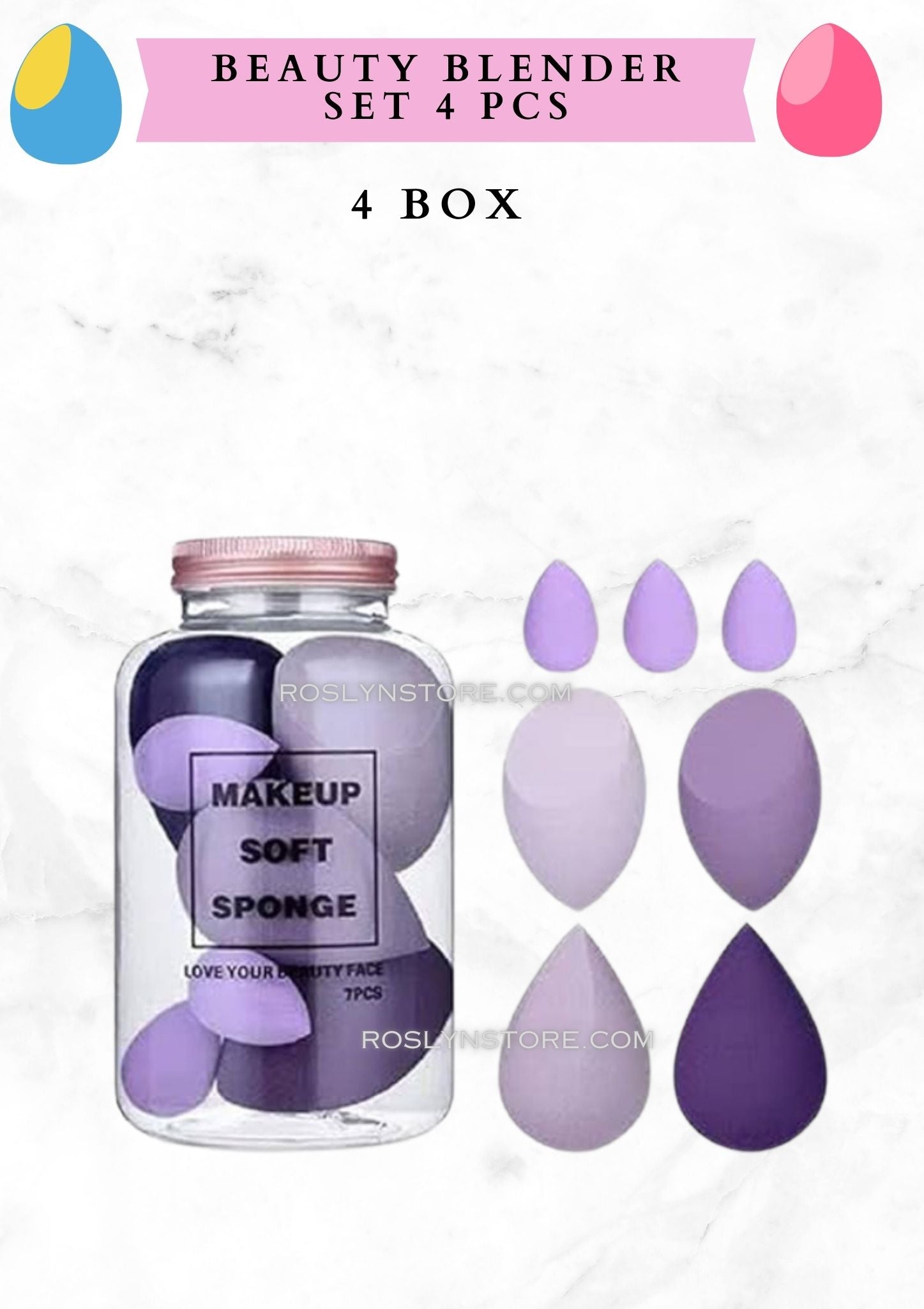 BEAUTY BLENDER - 4 box