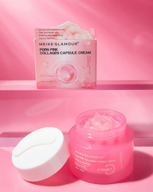 Cream PDRN - collagen capsule pink box - 12 pcs box