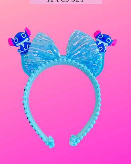 HEADBAND 12 PCS SET - Stitch