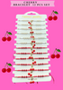 CHERRY  bracelet (#RS57101) - 12 PCS SET