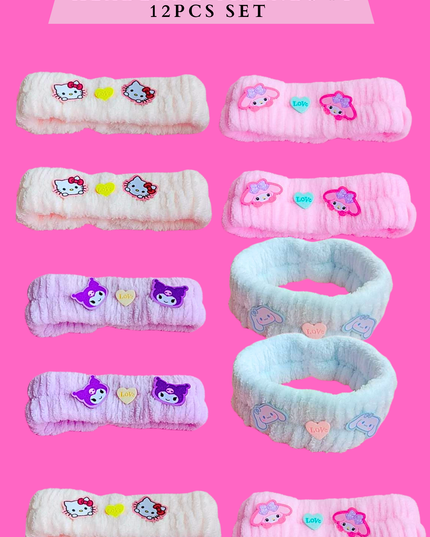HEADBAND FRIENDS #1 - 12 PCS SET