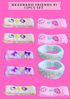 HEADBAND FRIENDS #1 - 12 PCS SET