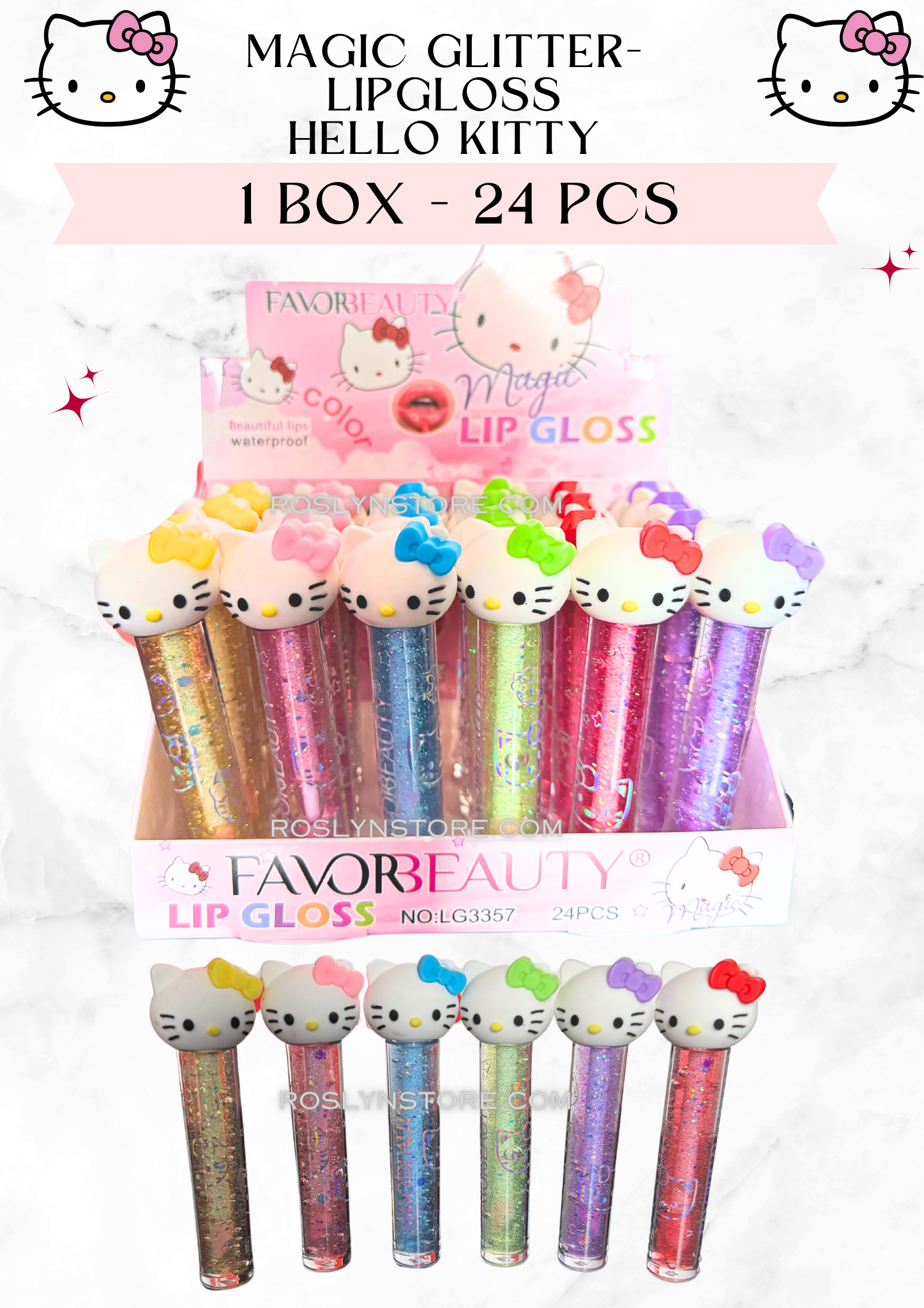 HELLO KITTY- MAGIC LIPGLOSS-Style 2