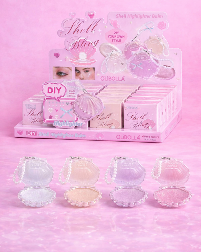 Olibolla DIY HIGLIGHTER- create your our style - 24 pcs box (#LA-H322)