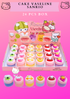 CAKE VASELINE - lip balm- SANRIO-  24 PCS BOX (2385)