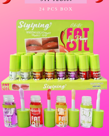 FLAT OIL SIYIPING - plumping SYP # LG084 (24 PCS BOX)