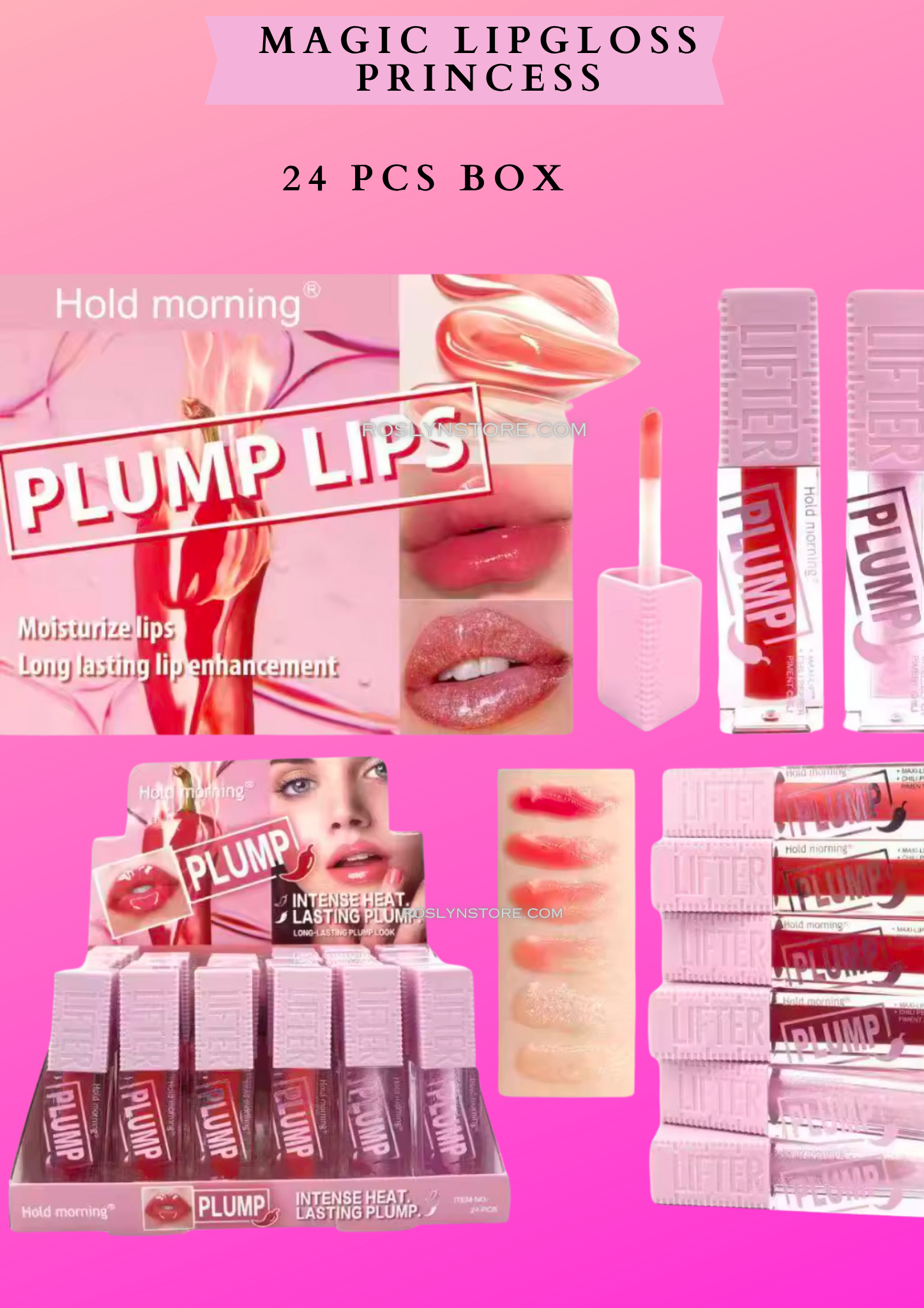 PLUM LIPS HOLD MORNING #HL5 -(24 PCS BOX)