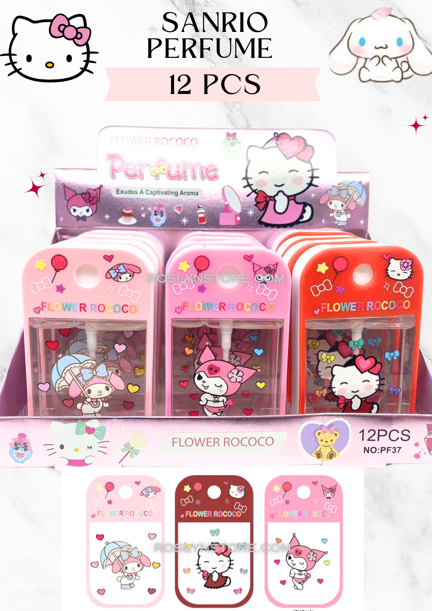 SANRIO  - Perfume - 12 pcs - Style # 2