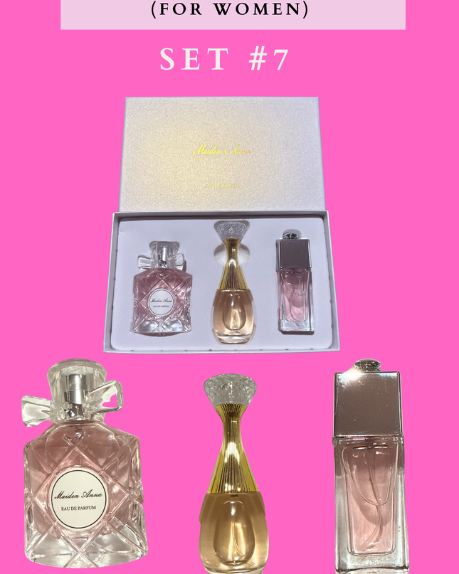 SET PERFUME 3 PCS (FOR WOMEN) SET #7