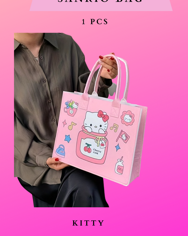 BAG SANRIO - Cambrela material - 27x24x11
