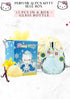 PERFUME KITTY BLUE BOX  - 12 PCS GLASS BOTTLE