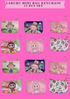 LABUBU MINI BAG KEYCHAIN -12 PCS SET