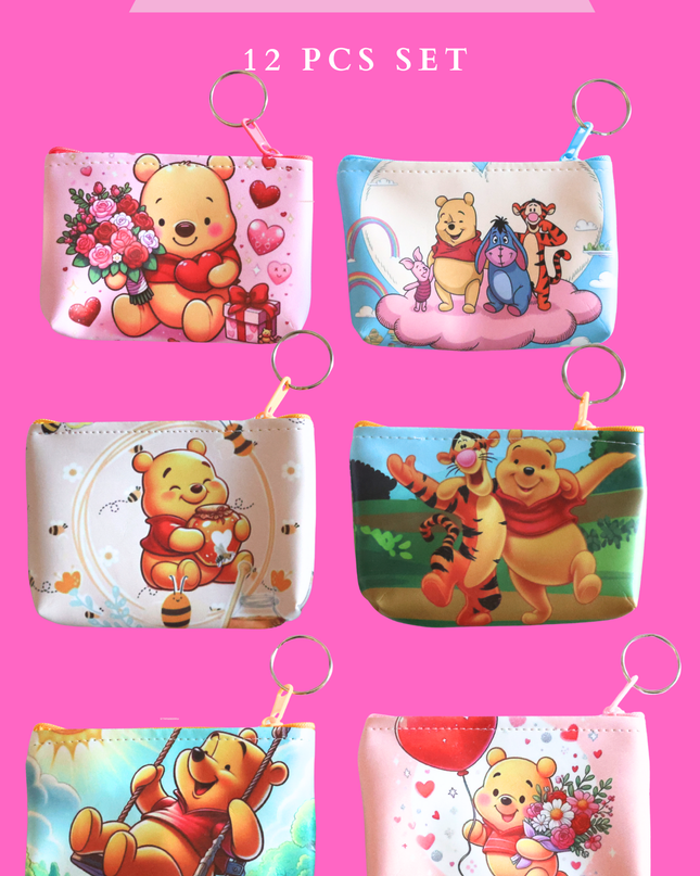 COIN BAG WINNIE - 12 PCS SET