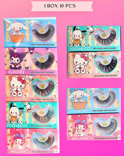 LASHES - SANRIO STYLE #2- BOX 10 PCS