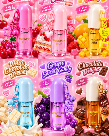 KEYCHAIN 24 pcs box - LUENCO SPRAY PERFUME (code luenco 24p)