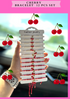 CHERRY  bracelet (#RS57101) - 12 PCS SET