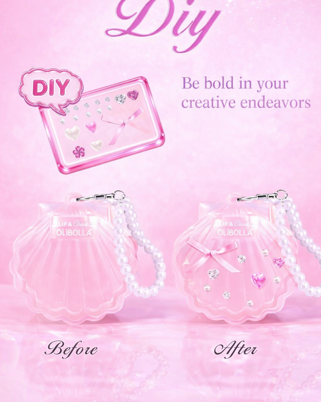 Olibolla DIY lips & cheeks - create your our style - 24 pcs box (#LA-B321)