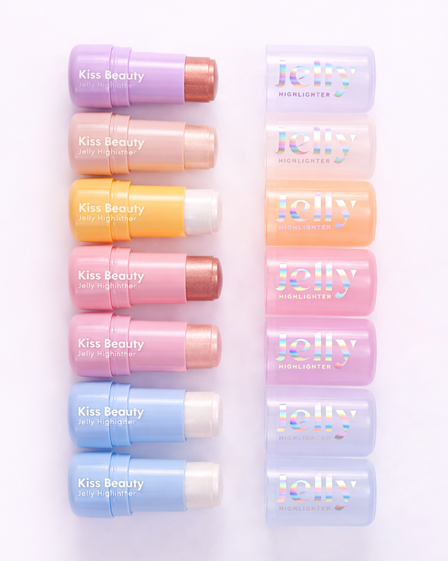 JELLY HIGHLIGHTER 24 pcs box - kiss beauty (#S1176)