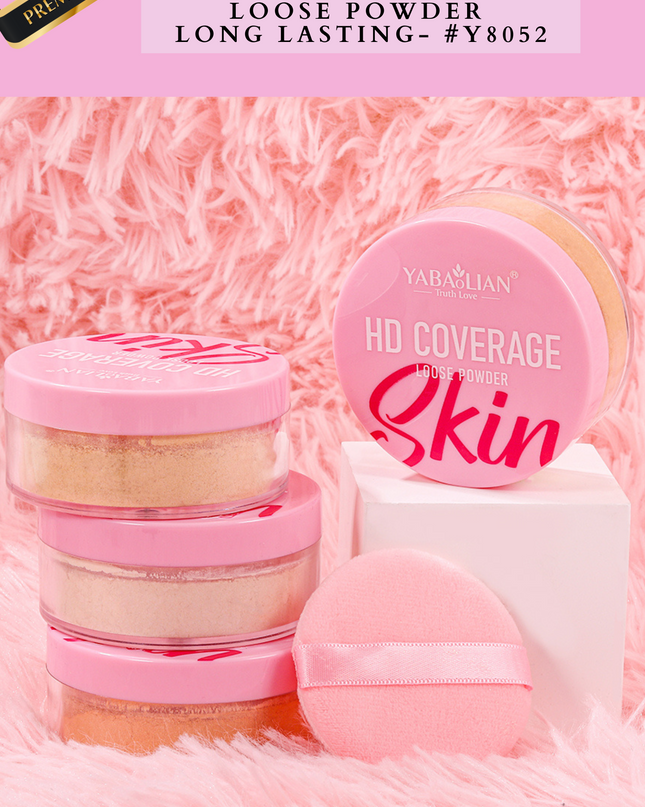 HD COVERAGE - 24 HOURS LOOSE POWDER LONG LASTING- #Y8052 ( 24 pcs box)
