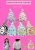 MINI BACKPACK LABU #SR9965722  - (12 PCS SET)