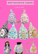 MINI BACKPACK LABU #SR9965722  - (12 PCS SET)