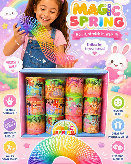 Slinky BLUEY 12 pcs box