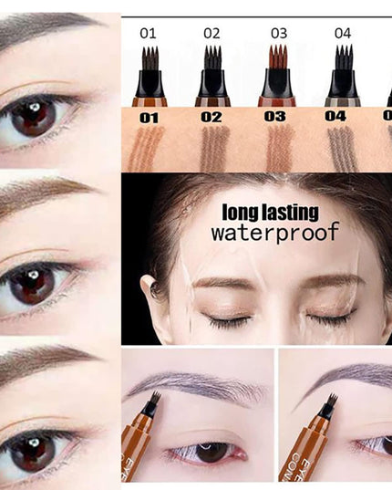 SET- EYEBROW CONTOURING -TINT-WATERPROOF-(5pcs)