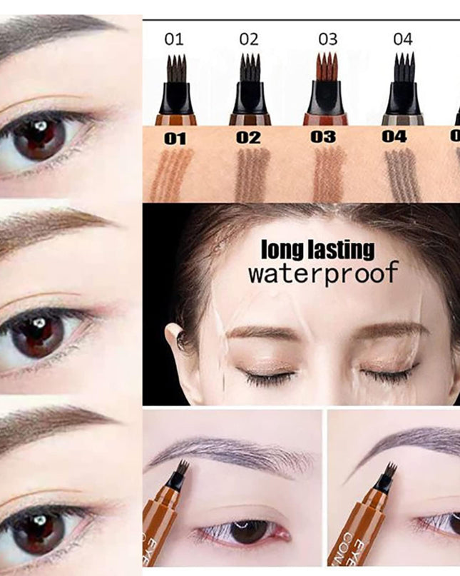 SET- EYEBROW CONTOURING -TINT-WATERPROOF-(5pcs)