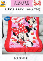 BLANKET CARTOON 1 PCS 140X 100 (CM)