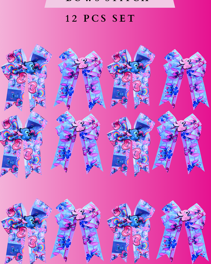 BOWS - 12 PIECES -STICHT