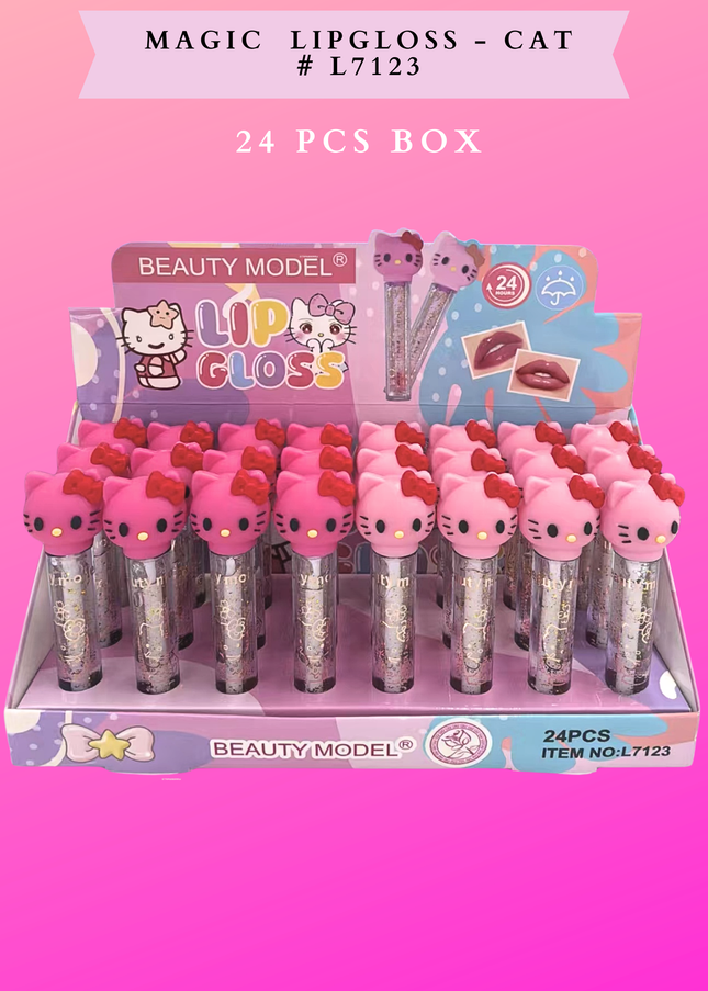MAGIC LIPGLOSS - CAT # L7123 24 PCS BOX