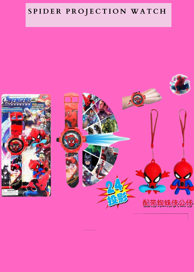 SPIDER  PROJECTION WATCH