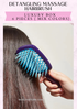 DETANGLING MASSAGE HAIRBRUSH
LUXURY BOX - 6 PIECES ( MIX COLORS)