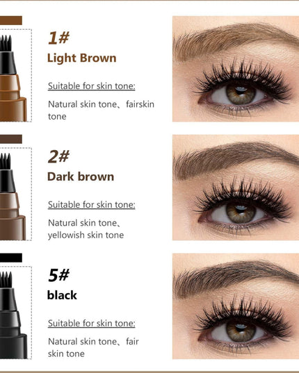 SET- EYEBROW CONTOURING -TINT-WATERPROOF-(5pcs)