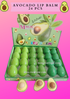 Avocado - LIP BALM - 24 pcs