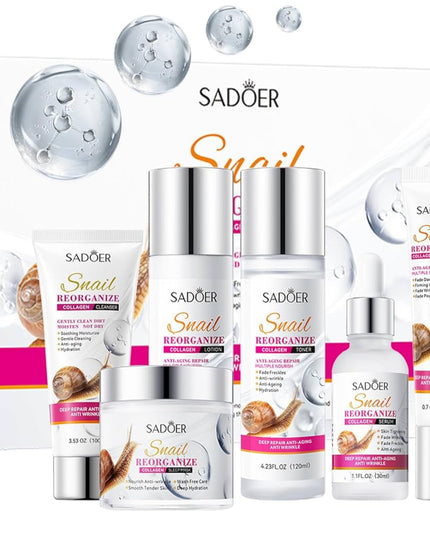 SADOER-SNAIL SET SKINCARE- 6 pcs per box