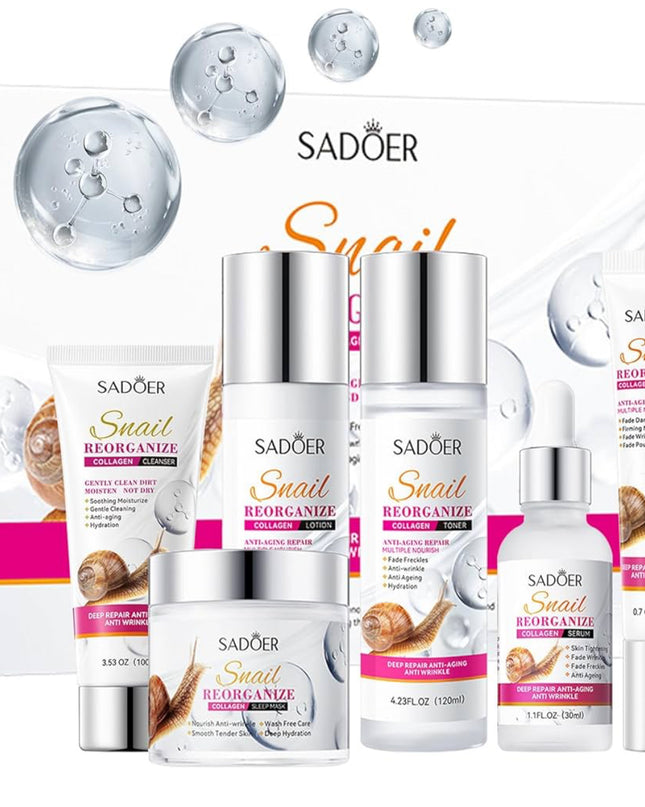 SADOER-SNAIL SET SKINCARE- 6 pcs per box