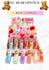 BEAR - lipstick  - matte - 24 pcs