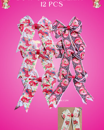 BOW Strawberry - 12 pcs