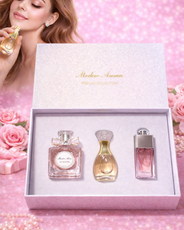 SET PERFUME 3 PCS (- 30 ml per perfume )FOR WOMEN) SET #7 - mini perfume