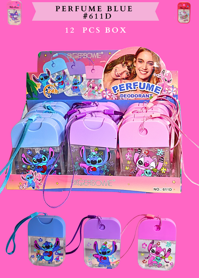 PERFUME BLUE #611D -12 PCS BOX (50 ml)