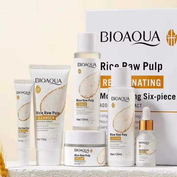 Rice set skin care - 6 pcs set