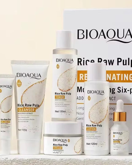 Rice set skin care - 6 pcs set