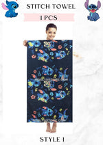 Stitch - towel - 1 pcs