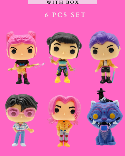 POP - КРО DOOL WITH BOX-  6 PCS SET