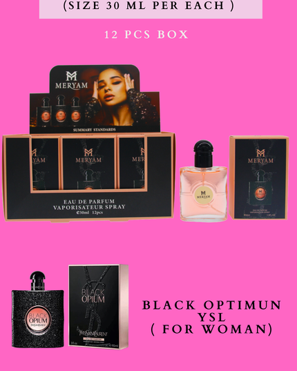 MERYAM #7 PERFUME (SIZE 30 ML PER EACH ) 12 PCS BOX