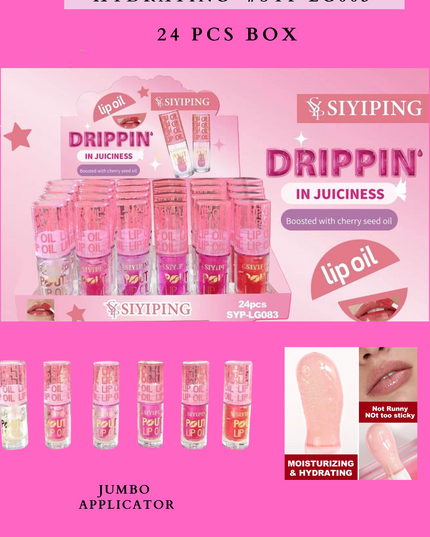 SIYIPING DRIPPING MAGIC LIP OU HYDRATING #SYP LG083 - 24 PCS BOX