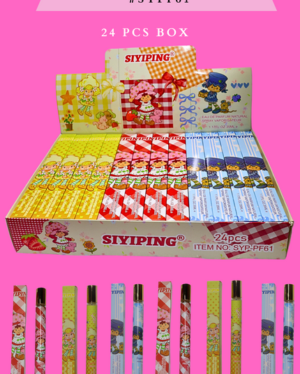PERFUME STRAWBERRY & FRIENDS MIX #SYPF61 (35 ml)- 24 PCS BOX