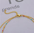 DOBLE necklace (colors) 18k Gold Filled/ doble Chain- non tarnish - stainless steel